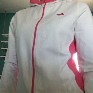 NWOT Hollister Hooded Running Zip Up Jacket
